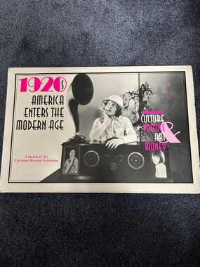 1920s America Enters The Modern Age Jackdaws Posters Timelines Broadsheets Guide